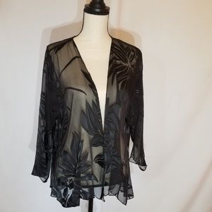 Silk outer shell coverup
